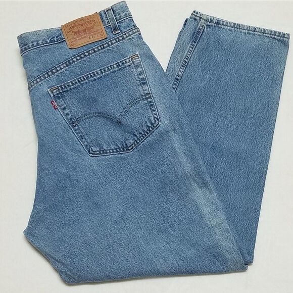 VINTAGE Levi's 550 Relaxed Tapered High Rise Jeans - Picture 2 of 12